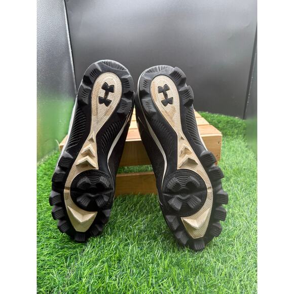 Under Armour- Black/ Gray - Cleats - Size 7.5M main image 7